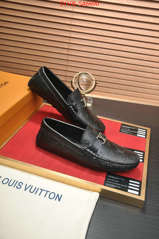 Men Shoes-LV fake aaaaa ID: SA6600 $: 105USD