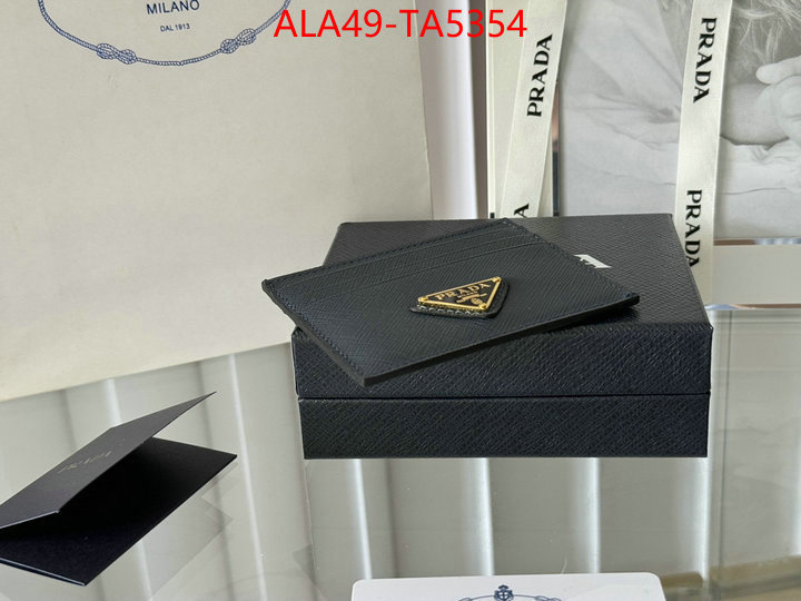 Prada Bags(TOP)-Wallet where to buy the best replica ID: TA5354 $: 49USD,