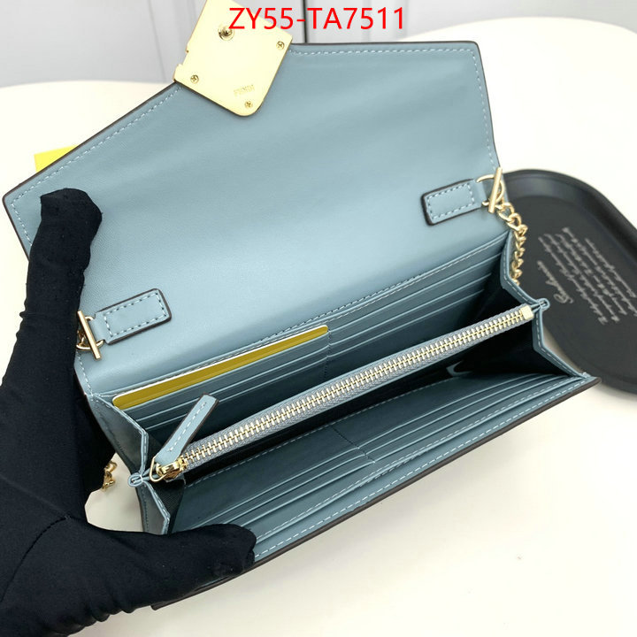 Fendi Bags(4A)-Wallet- the highest quality fake ID: TA7511 $: 55USD,