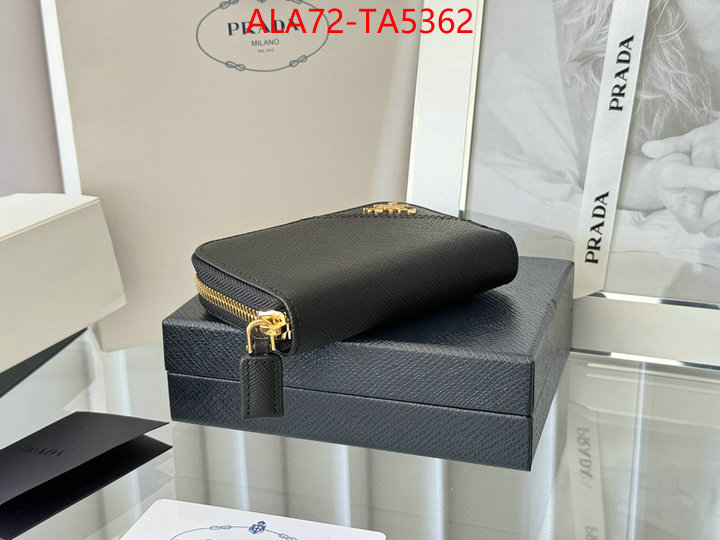 Prada Bags(TOP)-Wallet 2024 luxury replicas ID: TA5362 $: 72USD,