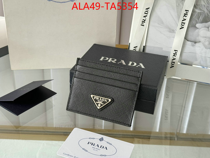 Prada Bags(TOP)-Wallet where to buy the best replica ID: TA5354 $: 49USD,