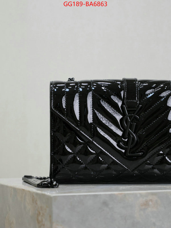 YSL Bags(TOP)-Envelope Series how to find replica shop ID: BA6863 $: 189USD,