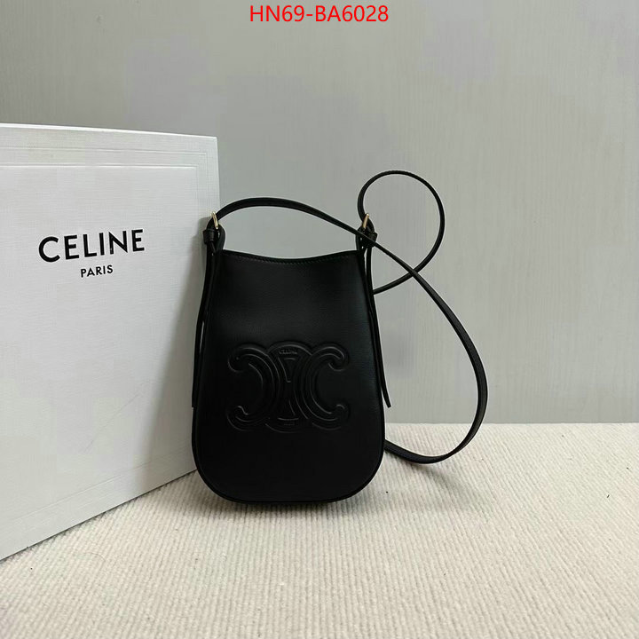 CELINE Bags(4A)-Crossbody- cheap wholesale ID: BA6028 $: 69USD,