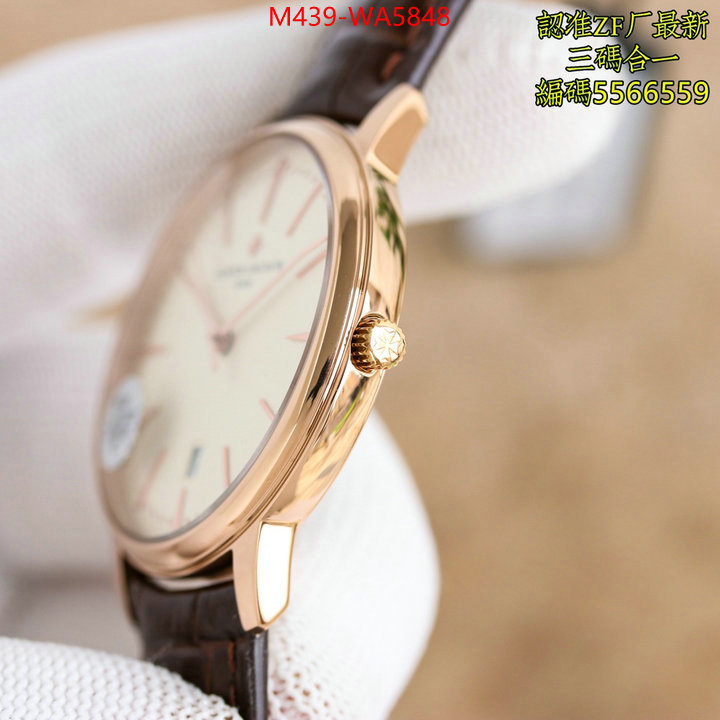 Watch(TOP)-Vacheron Constantin designer wholesale replica ID: WA5848 $: 439USD