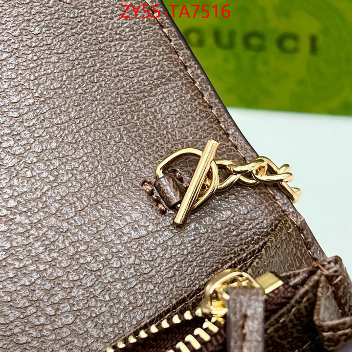 Gucci Bags(4A)-Wallet- mirror copy luxury ID: TA7516 $: 55USD,