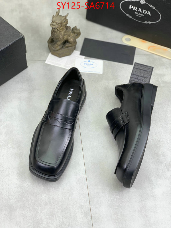 Men shoes-Prada fake cheap best online ID: SA6714 $: 125USD