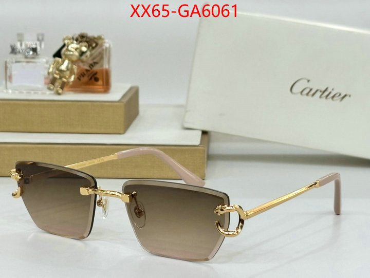 Glasses-Cartier cheap online best designer ID: GA6061 $: 65USD