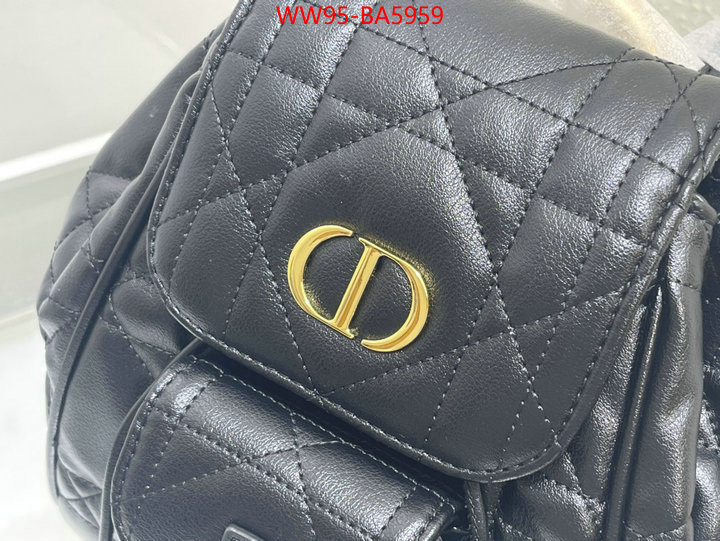 Dior Bags(4A)-Backpack- high-end designer ID: BA5959