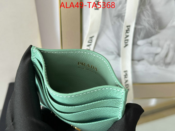 Prada Bags(TOP)-Wallet high quality replica ID: TA5368 $: 49USD,