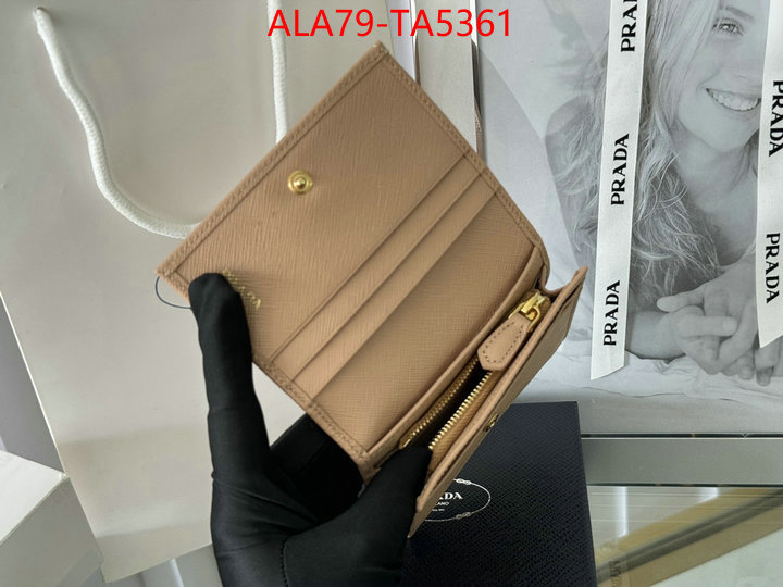 Prada Bags(TOP)-Wallet is it illegal to buy dupe ID: TA5361 $: 79USD,