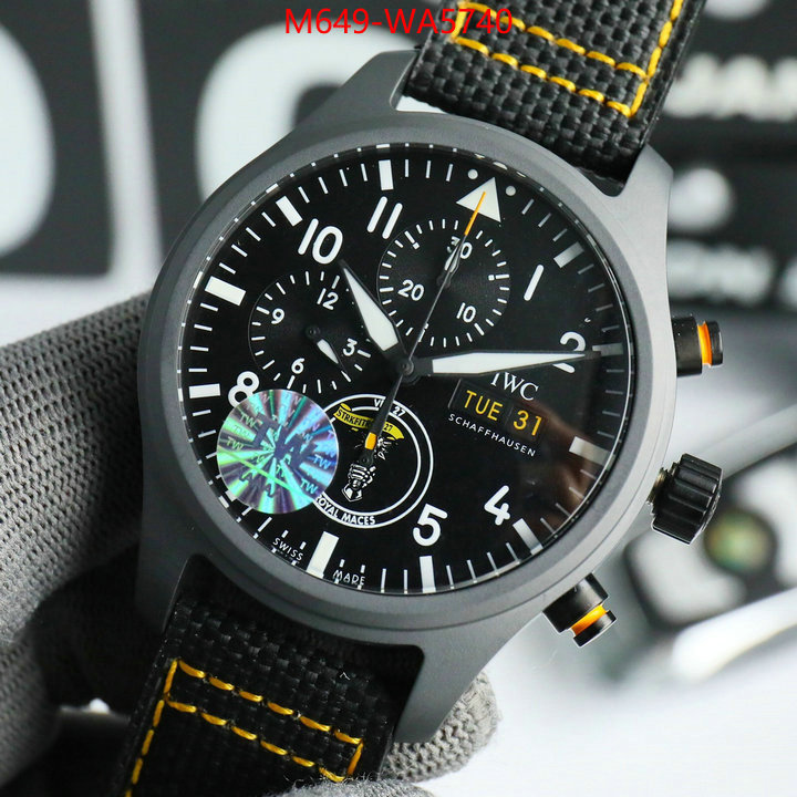 Watch(TOP)-IWC 1:1 replica wholesale ID: WA5740 $: 649USD