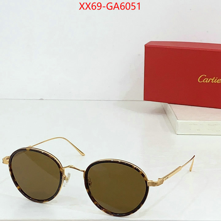 Glasses-Cartier wholesale 2024 replica ID: GA6051 $: 69USD