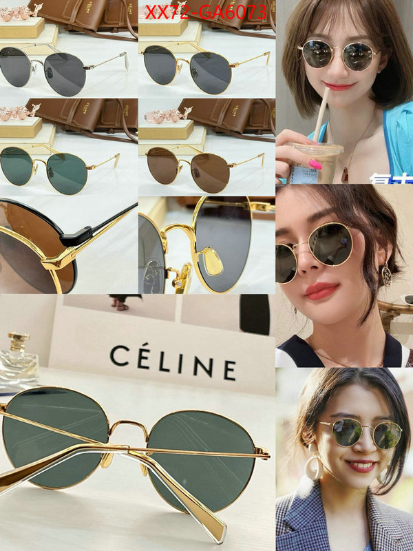 Glasses-CELINE 2024 replica wholesale cheap sales online ID: GA6073 $: 72USD