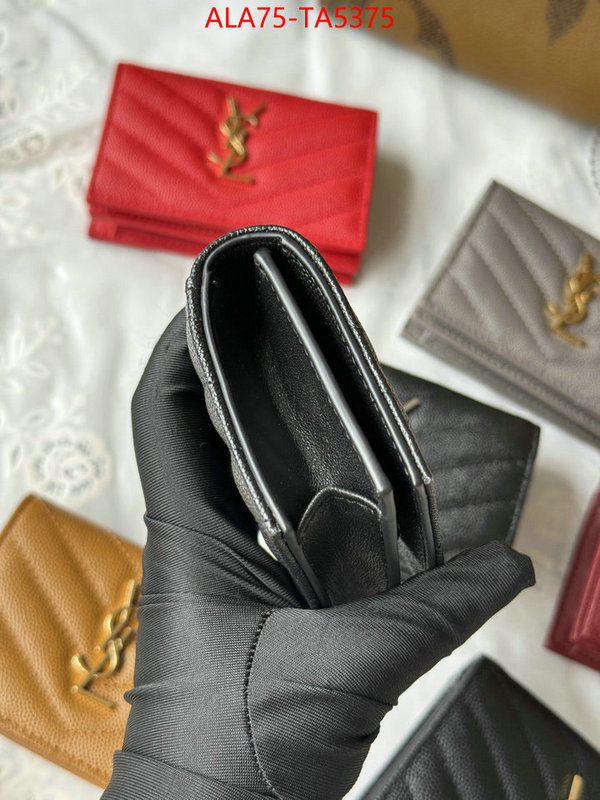 YSL Bags(TOP)-Wallet- replicas buy special ID: TA5375 $: 75USD,