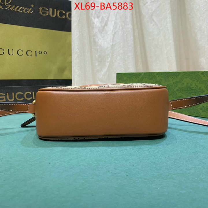 Gucci Bags(4A)-Crossbody- how to find designer replica ID: BA5883 $: 69USD,