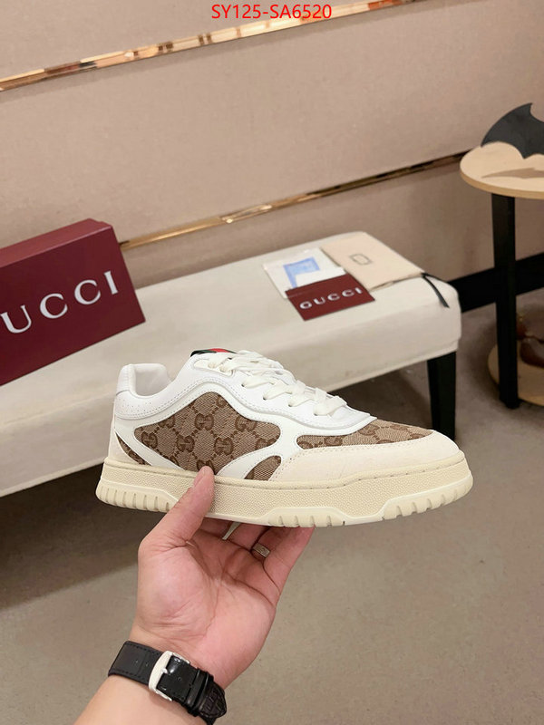 Men Shoes-Gucci 2024 luxury replicas ID: SA6520 $: 125USD