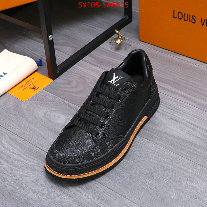 Men Shoes-LV we provide top cheap aaaaa ID: SA6605 $: 105USD