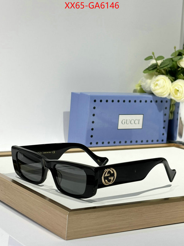 Glasses-Gucci top fake designer ID: GA6146 $: 65USD