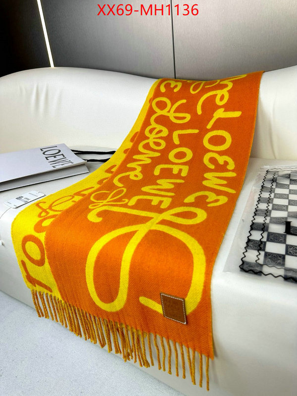 Scarf-Loewe brand designer replica ID: MH1136 $: 69USD