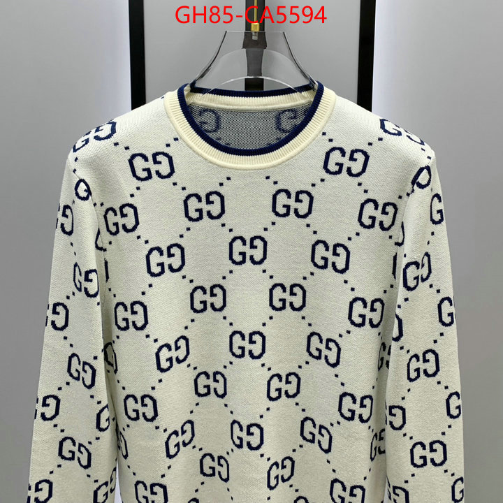 Clothing-Gucci 2024 perfect replica designer ID: CA5594 $: 85USD