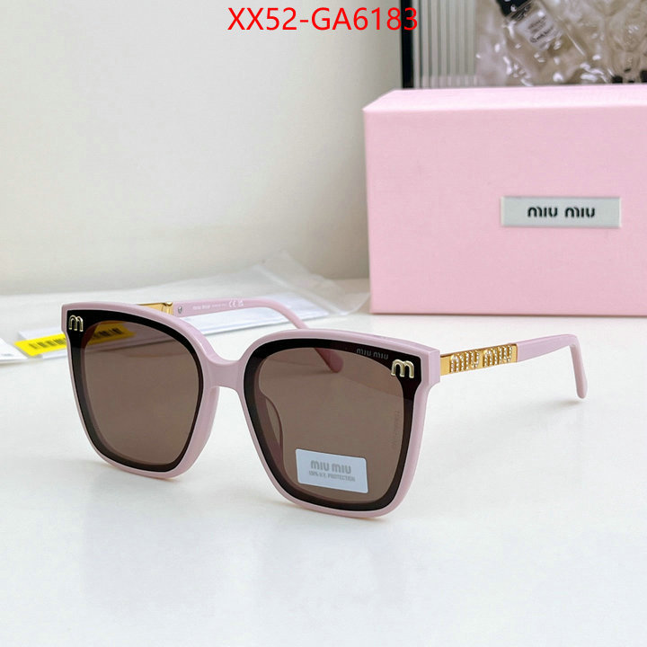 Glasses-Miu Miu aaaaa replica designer ID: GA6183 $: 52USD