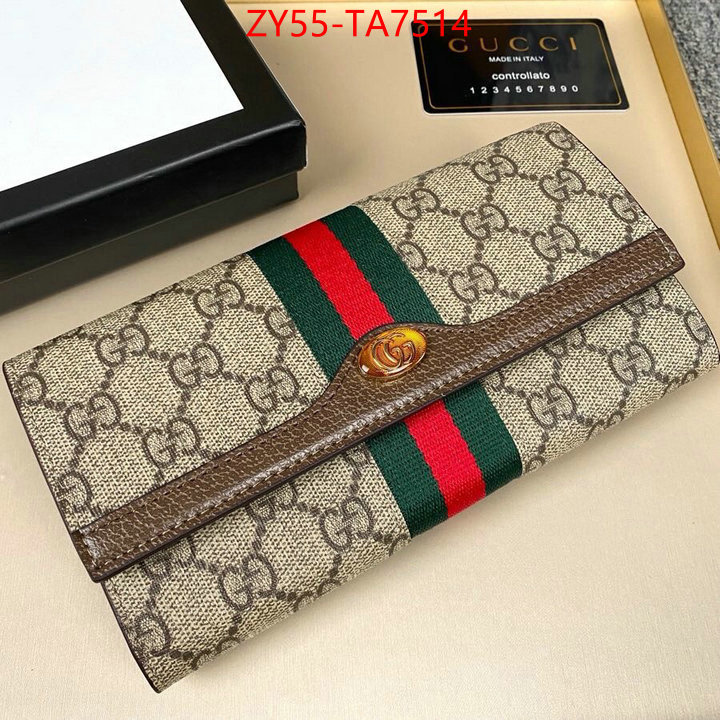 Gucci Bags(4A)-Wallet- 2024 aaaaa replica customize ID: TA7514 $: 55USD,