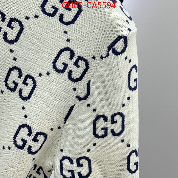 Clothing-Gucci 2024 perfect replica designer ID: CA5594 $: 85USD