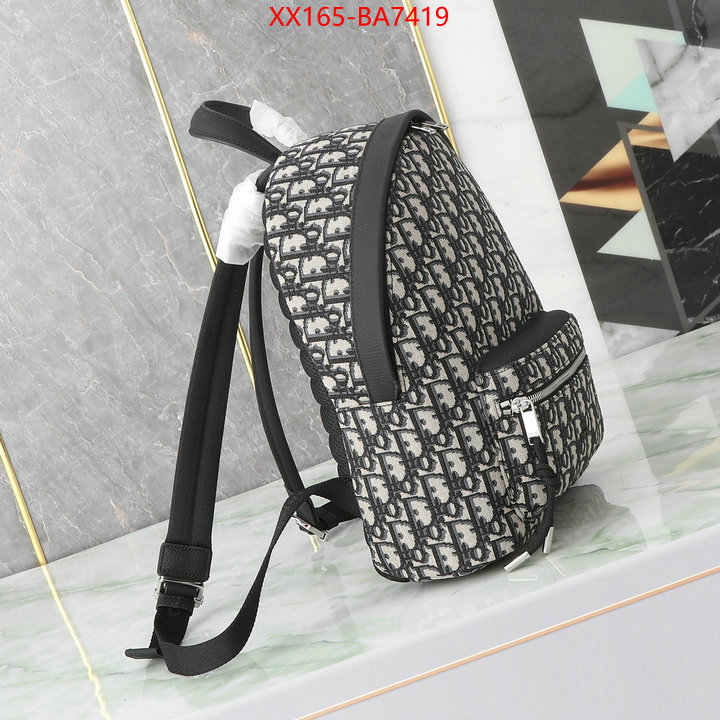 Dior Bags(TOP)-Backpack- best like ID: BA7419 $: 165USD,