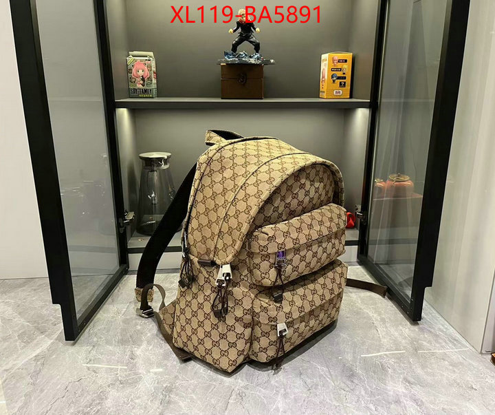 Gucci Bags(4A)-Backpack- good ID: BA5891 $: 119USD,