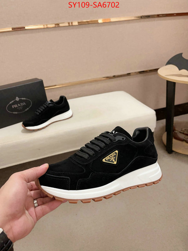 Men shoes-Prada top brands like ID: SA6702 $: 109USD