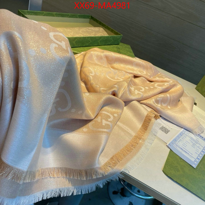 Scarf-Gucci highest product quality ID: MA4981 $: 69USD