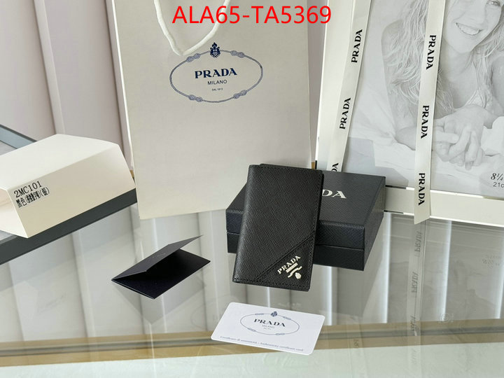 Prada Bags(TOP)-Wallet 2024 aaaaa replica customize ID: TA5369 $: 65USD,