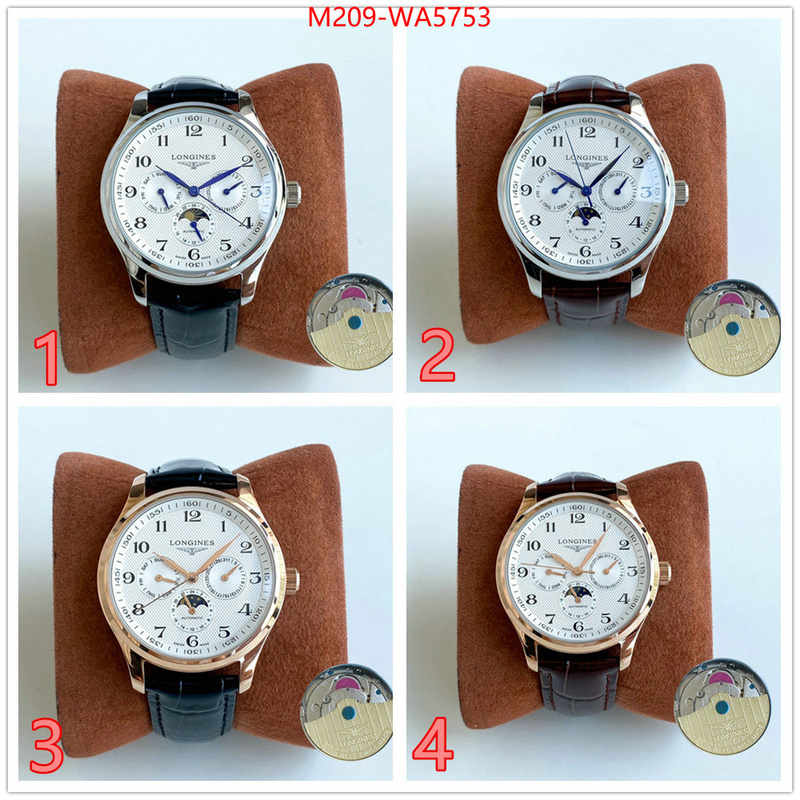 Watch(TOP)-Longines 1:1 clone ID: WA5753 $: 209USD