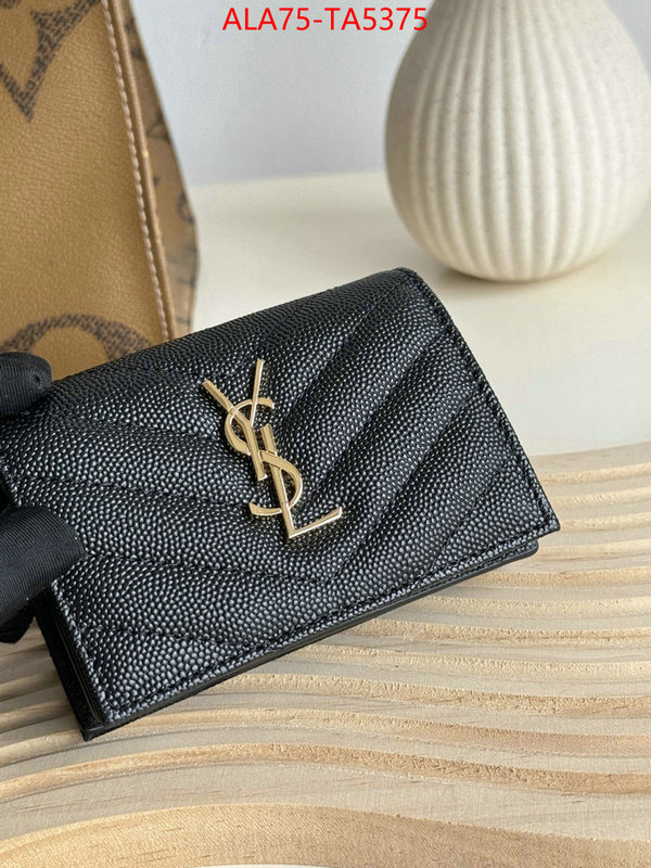 YSL Bags(TOP)-Wallet- replicas buy special ID: TA5375 $: 75USD,