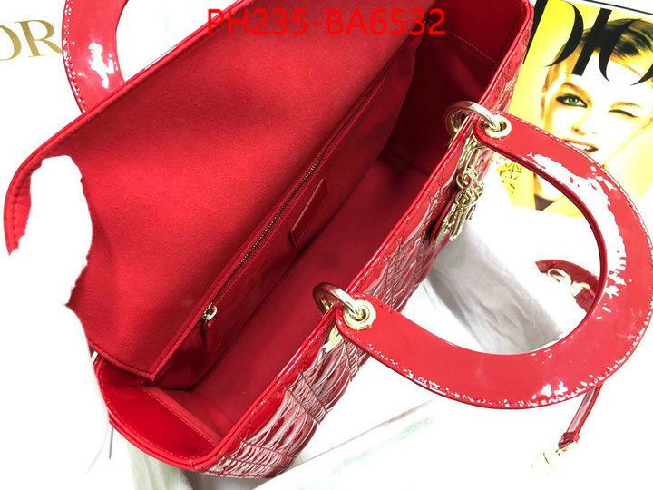 Dior Bags(TOP)-Lady- mirror copy luxury ID: BA6532 $: 235USD,