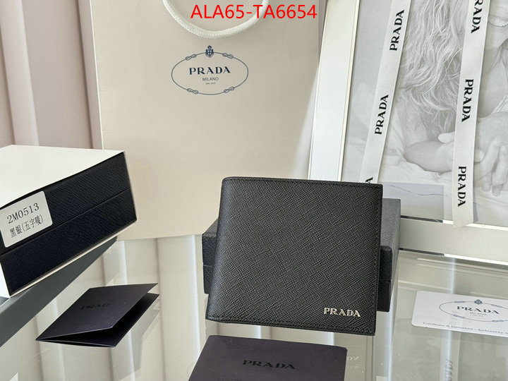 Prada Bags(TOP)-Wallet best luxury replica ID: TA6654 $: 65USD,