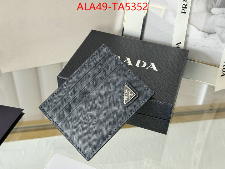 Prada Bags(TOP)-Wallet how to buy replcia ID: TA5352 $:49USD,