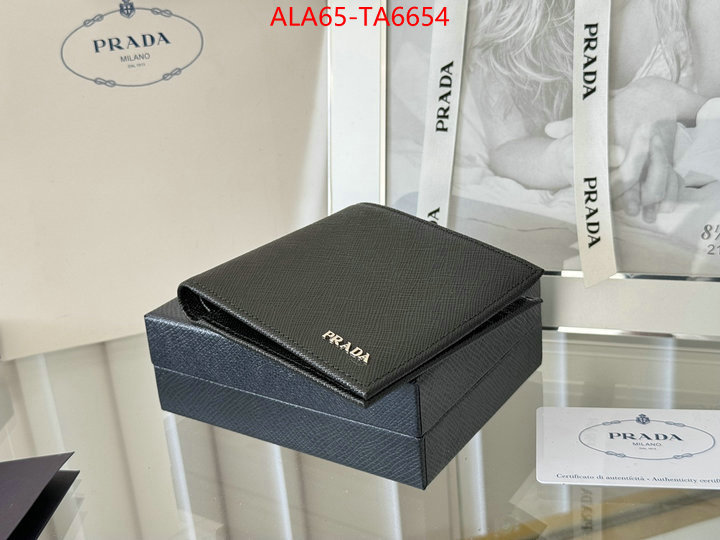 Prada Bags(TOP)-Wallet best luxury replica ID: TA6654 $: 65USD,