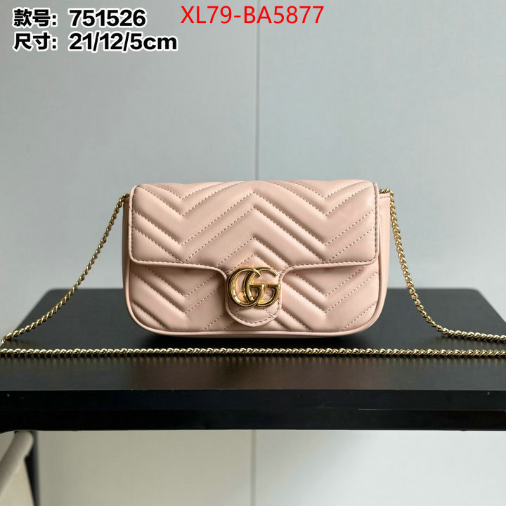 Gucci Bags(4A)-Marmont buy 2024 replica ID: BA5877 $: 79USD,