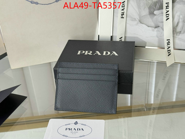 Prada Bags(TOP)-Wallet 7 star collection ID: TA5357 $: 49USD,