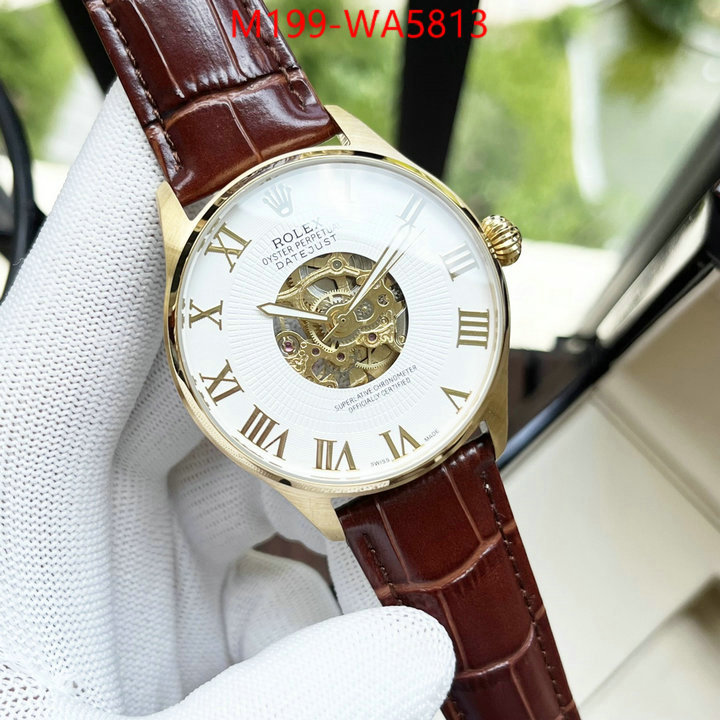 Watch(TOP)-Rolex replica wholesale ID: WA5813 $: 199USD