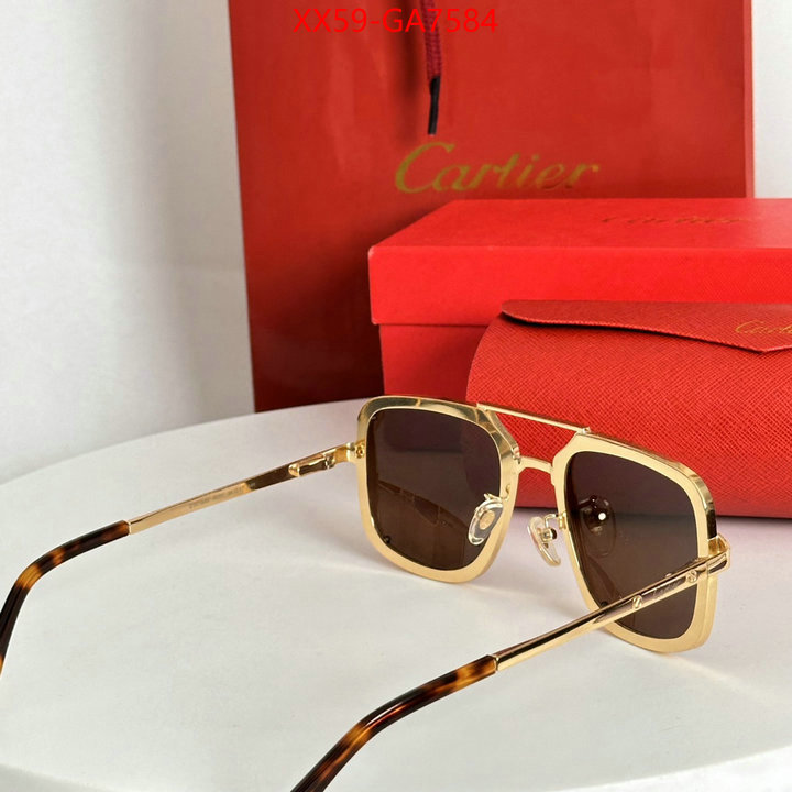 Glasses-Cartier luxury ID: GA7584 $: 59USD