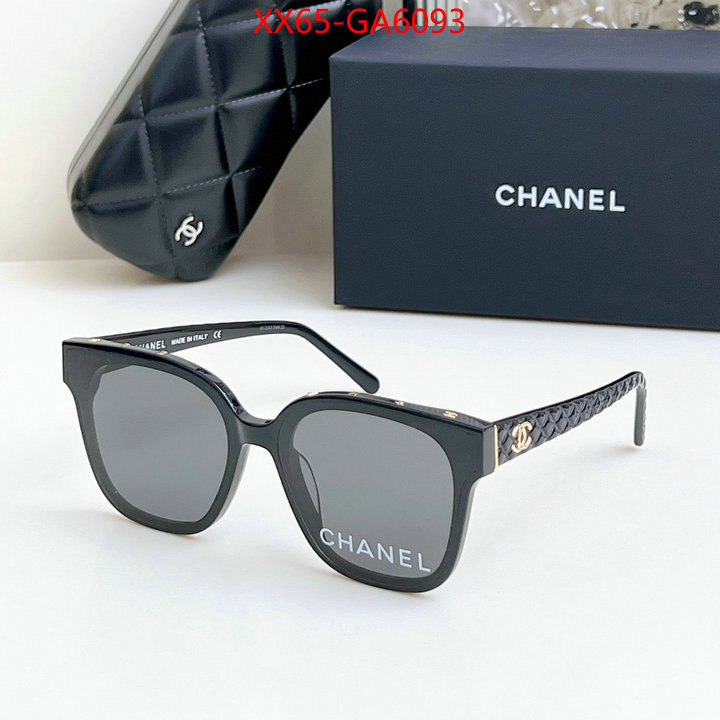 Glasses-Chanel wholesale replica shop ID: GA6093 $: 65USD