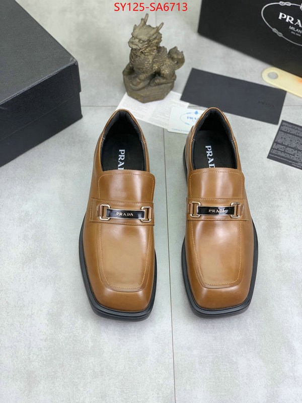 Men shoes-Prada what are the best replica ID: SA6713 $: 125USD