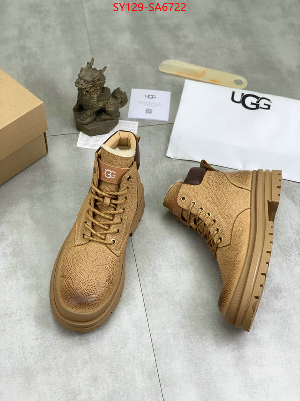 Men Shoes-UGG designer wholesale replica ID: SA6722 $: 129USD