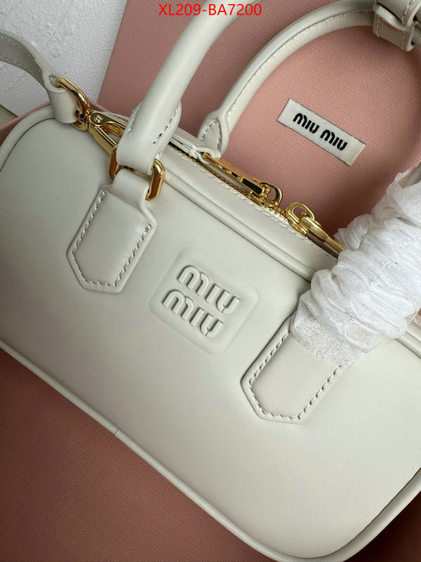 Miu Miu Bags(TOP)-Crossbody- best capucines replica ID: BA7200 $: 209USD,