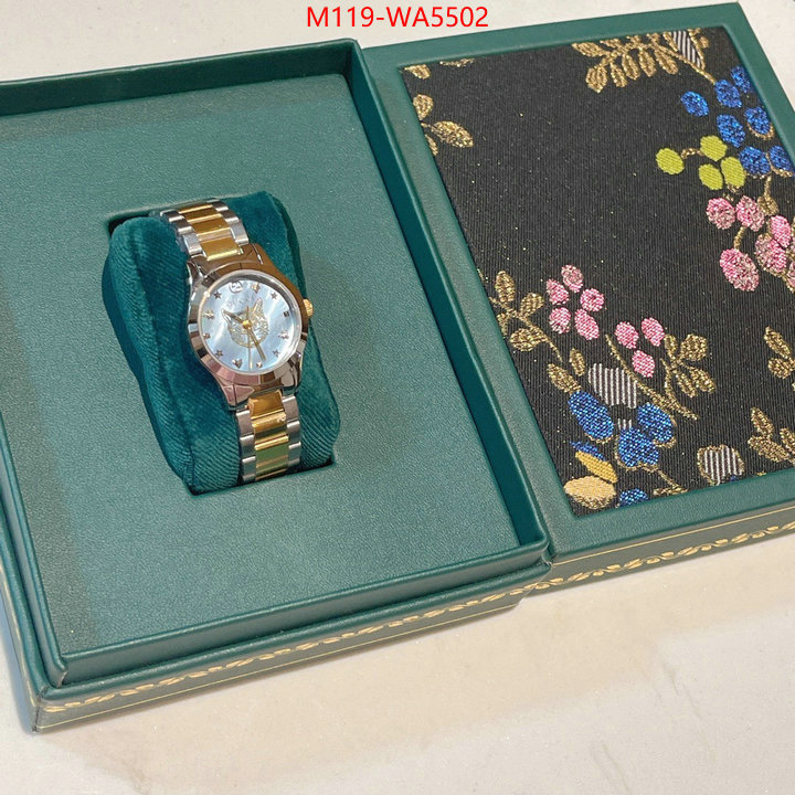 Watch(4A)-Gucci aaaaa quality replica ID: WA5502 $: 119USD