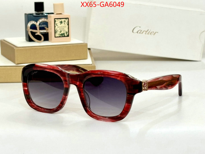 Glasses-Cartier designer wholesale replica ID: GA6049 $: 65USD