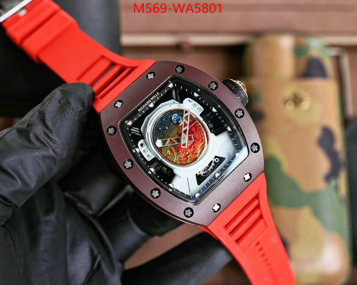 Watch(TOP)-Richard Mille best luxury replica ID: WA5801 $: 569USD