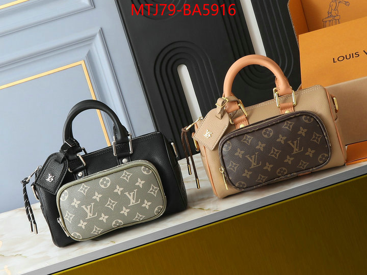 LV Bags(4A)-Speedy- best luxury replica ID: BA5916 $: 79USD,